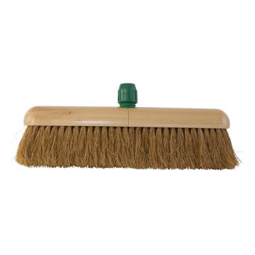 Zaalveger hout kokos 30cm + st.h. FSC pure SCS-COC-000652-JH