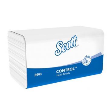 Scott Handdoek wit 1 laags 31,8 x 20 cm, 15 x 224 vel