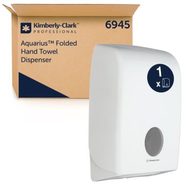 Kimberly Clark Aquarius handdoek dispenser interfold (IF)