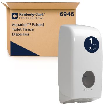 Kimberly Clark Aquarius bulk pack dispenser