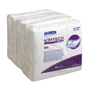 Kimtech Pure CL4 poetsdoek wit 5x100v.