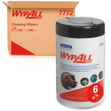 Wypall handreinigingsdoeken 6 x 50 stuks