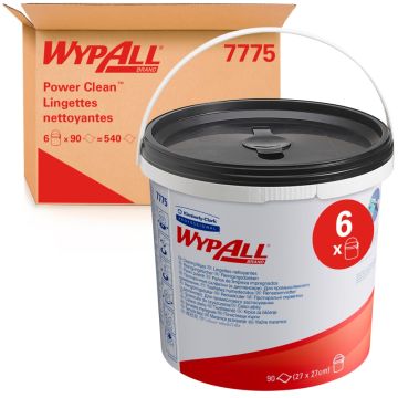 Wypall handreinigingsdoeken blauw 6 x 90 vel