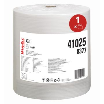 Wypall X80 poetsrol wit 455 vel