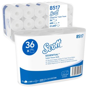 Scott toiletpapier tissue 36x600vel (27) wit (27)