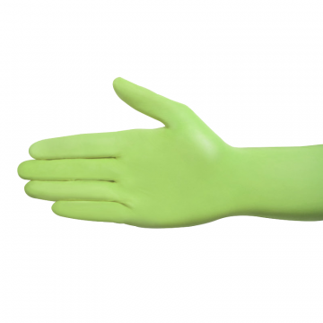 Handschoen Apple nitriel  Mt. L 100 st.