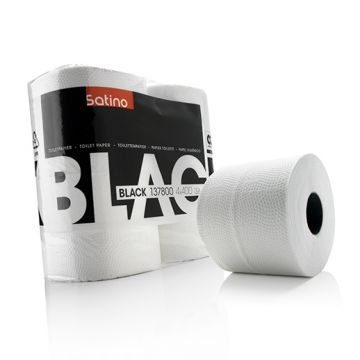 Satino Bl toiletpapier wit 40x400v.(40)