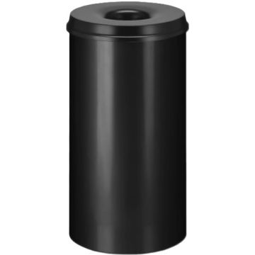 Vlamdovende papierbak zwart 50ltr VB 105000