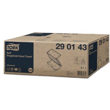 Tork Handdoek Z-vouw 2-laags wit 15 x 250 vel