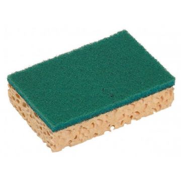 Sponrex 74 schuurspons geel/groen 10 stuks