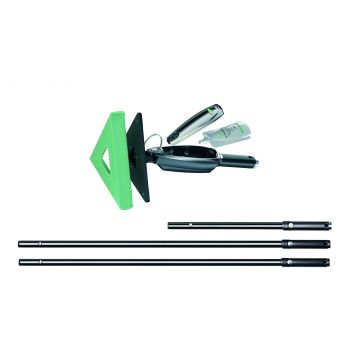 UNGER Stingray startset 330 cm handapparaat, pad, vloeistof, steel 3mtr