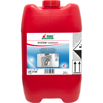 Tana System Oxy bleach 20 L. Vloeibaar addetief voor bleken vd was