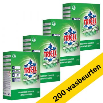 Tricel Vaatwaspoeder ecologisch 4 x 2,5 kg
