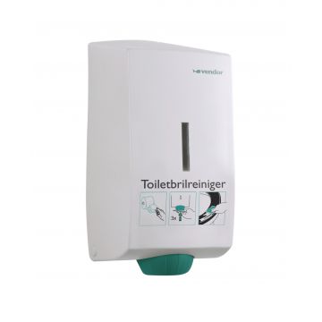 Vendor toiletbrilreinigerdispenser wit