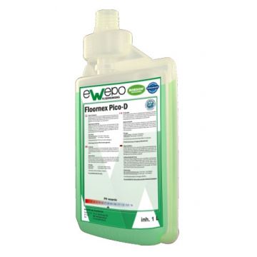 Ewepo Floornex Pico-D vloerreiniger in doseerfles 6 x 1 liter
