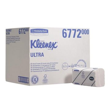 Kleenex handdoek 2 laags wit 30x94vel Doos 2820 vel, 41,5 x 21,5 cm (16)