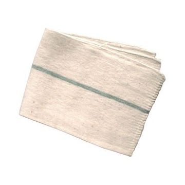 Dweil met groene streep 70 x 80 cm 10 stuks 