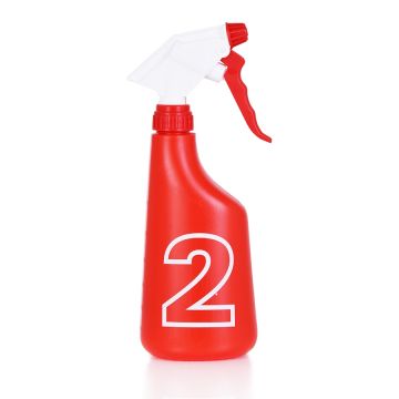 Ecodos sprayflacon 650ml rood Nr.2 Sanitair