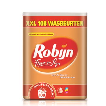 Robijn Fleur en Fijn waspoeder 5.94 kg.
