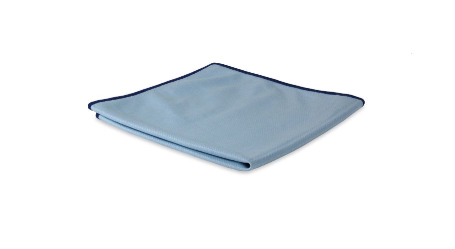 Wecoline glas/metaaldoek blauw p.st