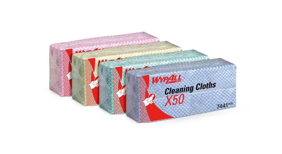 Wypall X50 werkdoek groen 6x50 vel.(112)
