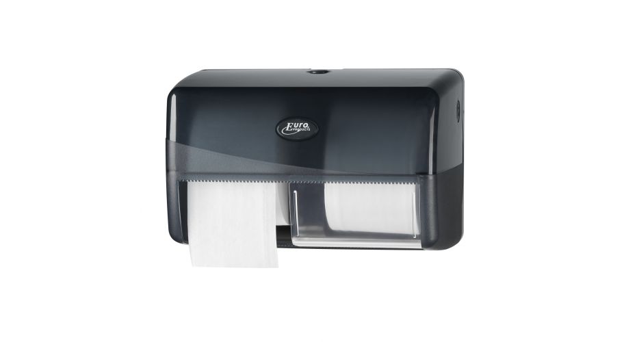 Pearl black duo toiletrolhouder coreless