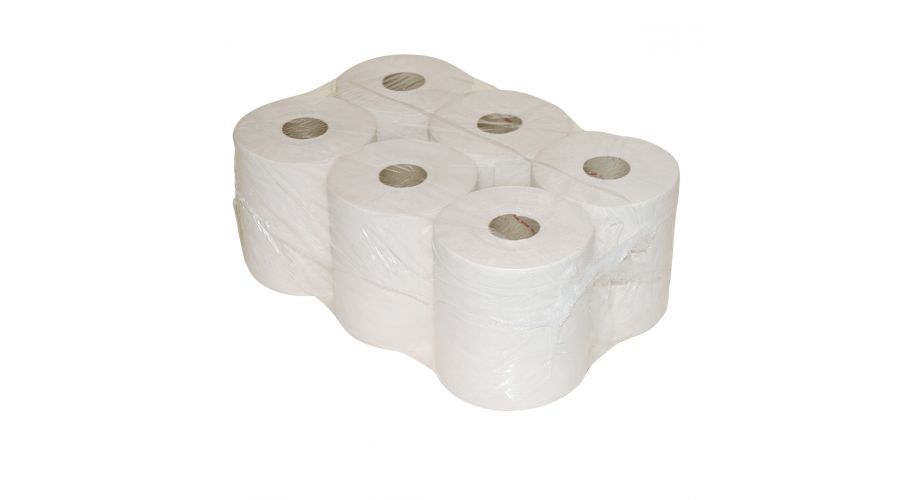 EcoWipe poetsrol midi 1 laags 6x300m recycled grijs (44)