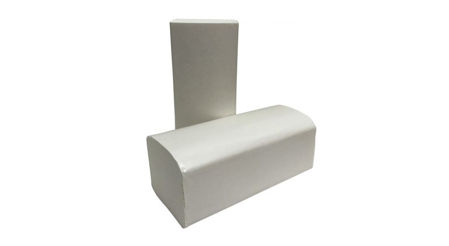 EcoWipe handdoek ZZ-vouw 2 laags 24x21cm 20 x 160 stuks, cellulose (32)