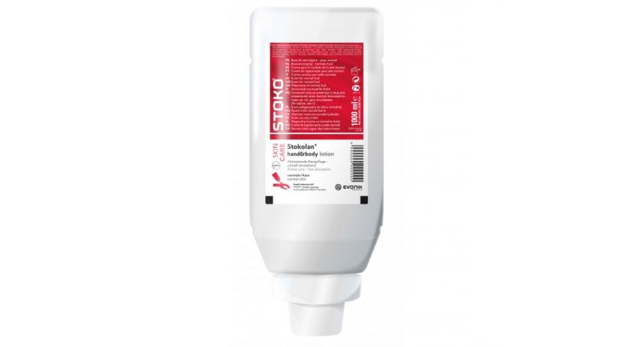 Stokolan Hand & Body 9x1000 ml. Activerende basisverzorgingslotion/creme