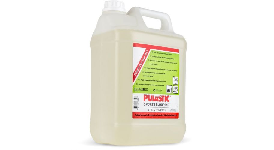 Pulastic Eco Clean 2x5 L. Dagelijkse sportvloeren reiniger