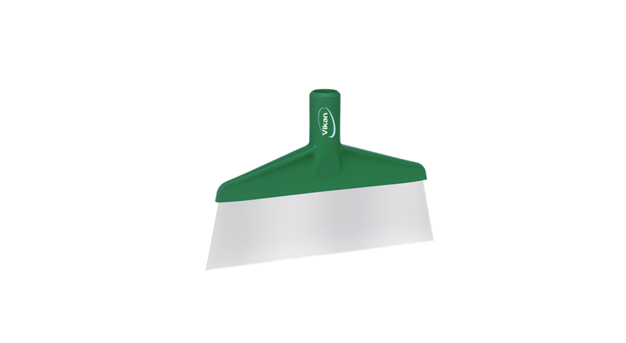 Vikan vloerschraper RVS groen 26 cm
