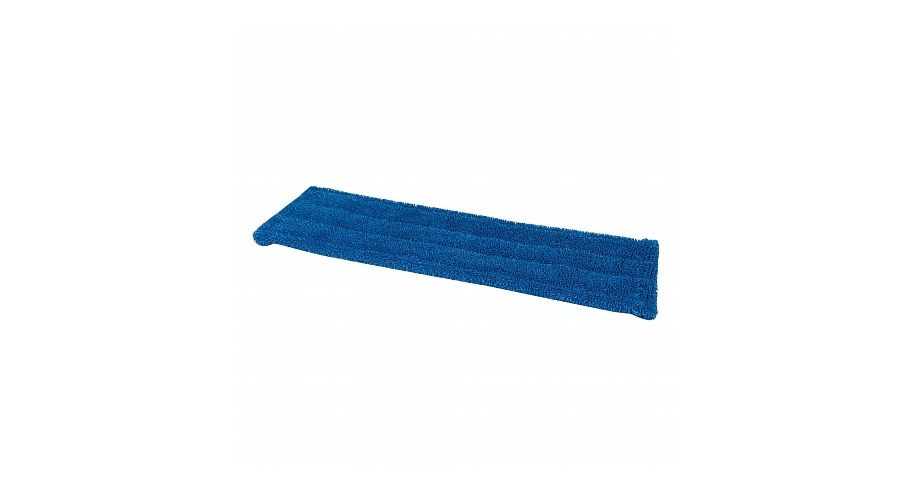 Microvezel vlakmop 40cm blauw P&F met pockets en flaps