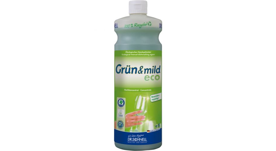 Dr. Schnell grun & mild eco afwasmiddel 1 liter