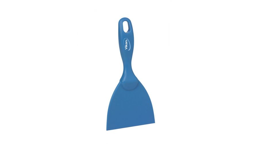 Vikan rechte handschraper breed blauw