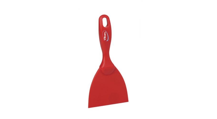 Vikan handschraper breed rood