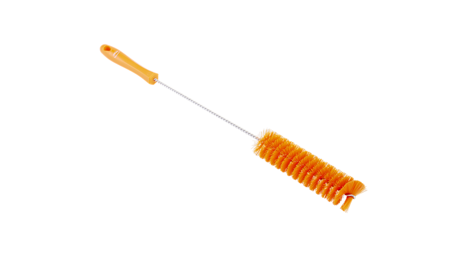 Vikan pijpenborstel hard oranje 40mm