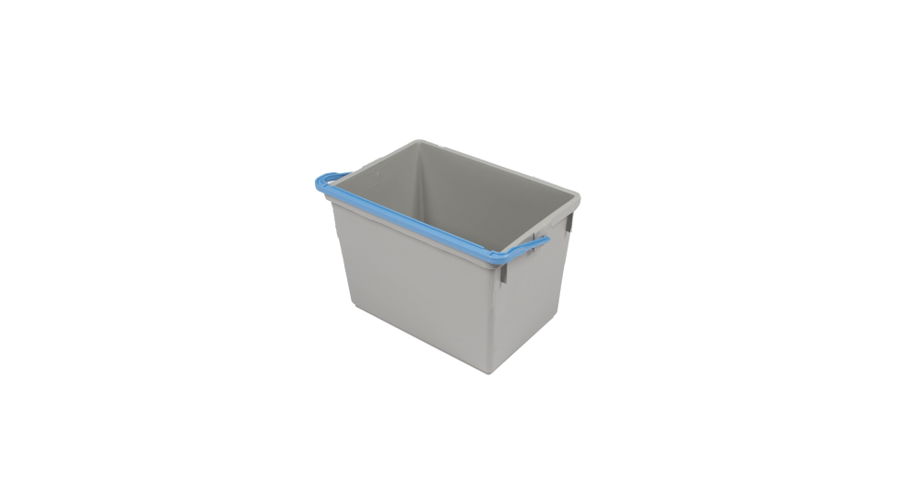 Numatic grijze emmer 10 L. blauwe handel