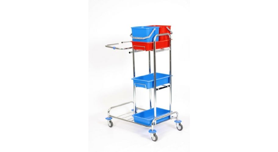 Werkwagen klein chroom