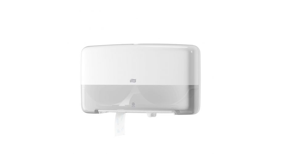 Tork Dispenser Twin Mini Jumbo wit (144)