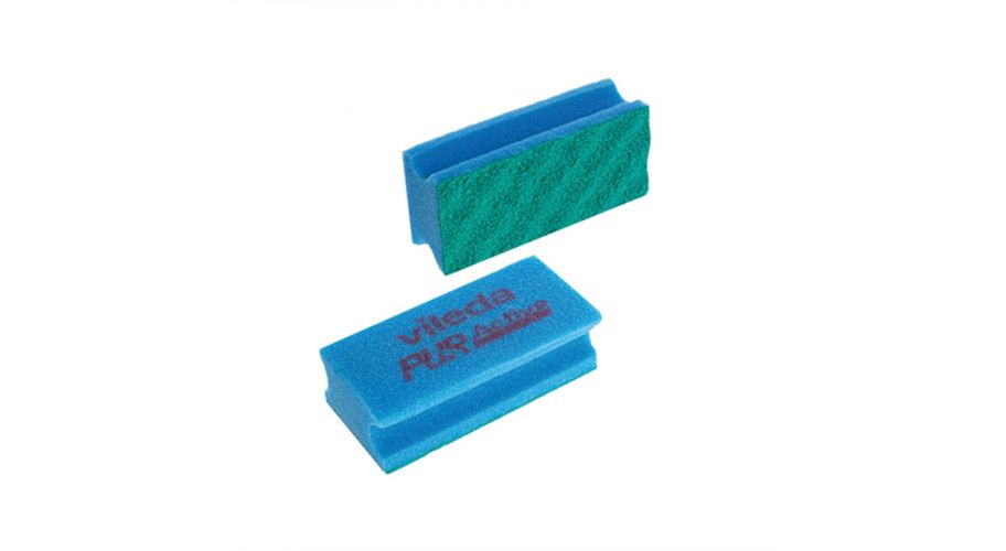 Puractive schuurspons blauw 10