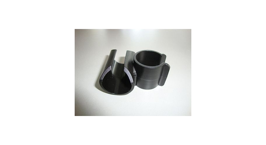 Numatic steelklem standaard horizontaal zwart