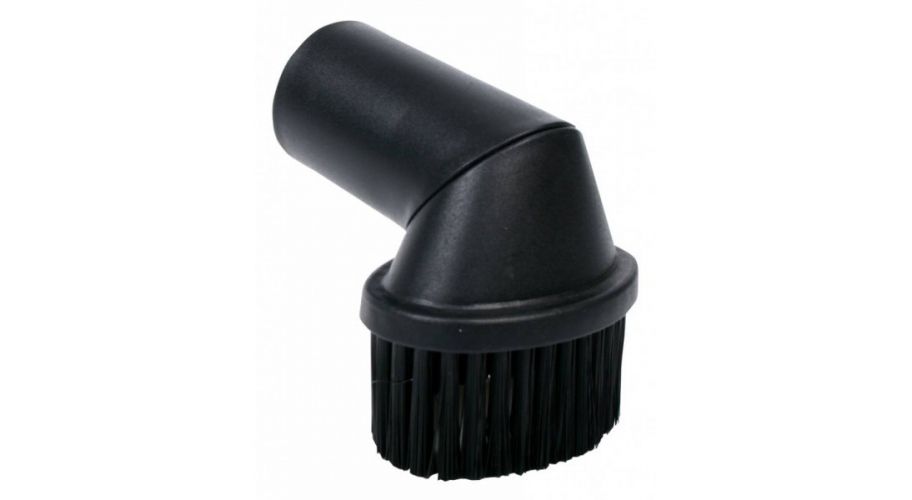 Plumeau draaibaar rond 35mm UNI zwarte harde beharing