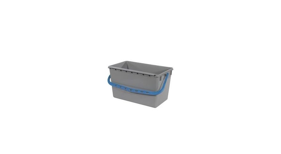 Numatic grijze emmer 22 L. blauwe handel