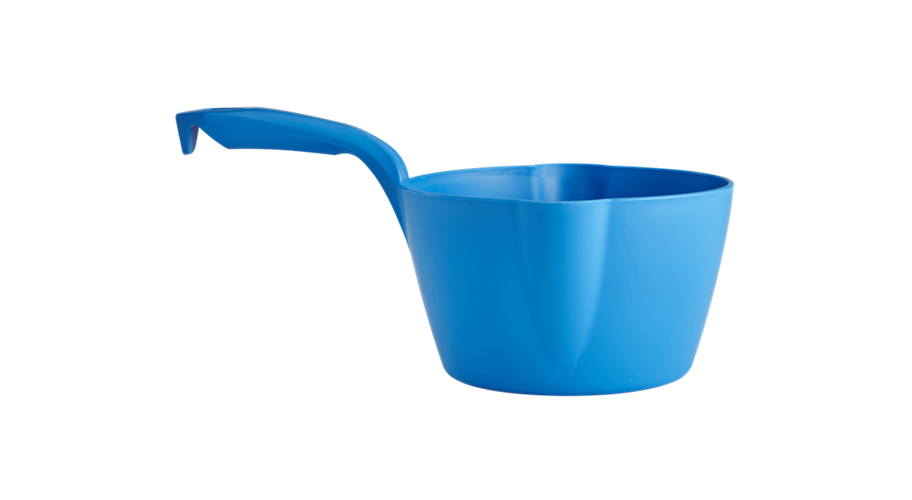Vikan ronde schepbak 2 liter blauw