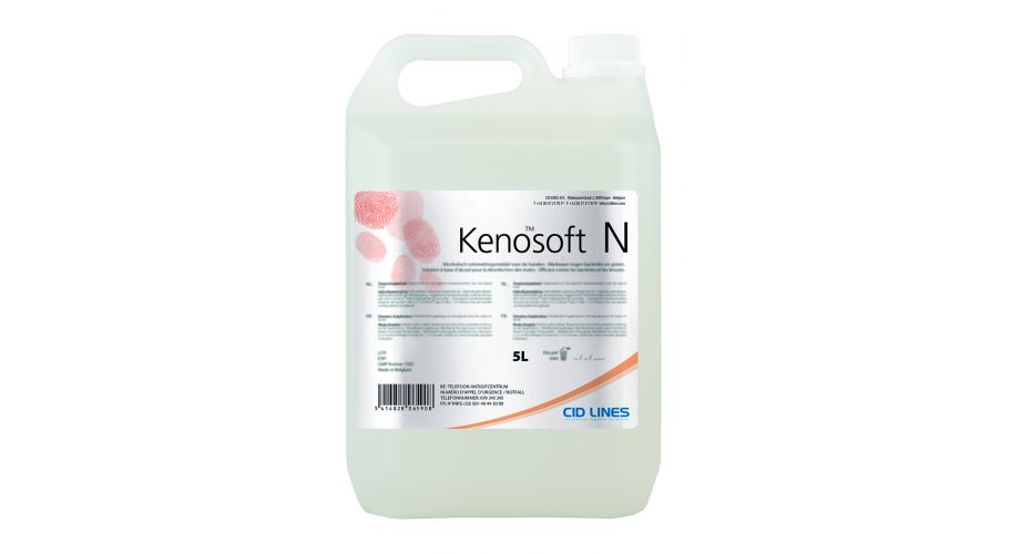 Kenosoft N zachte handzeep 5 L. (160) zonder parfum of kleurstof
