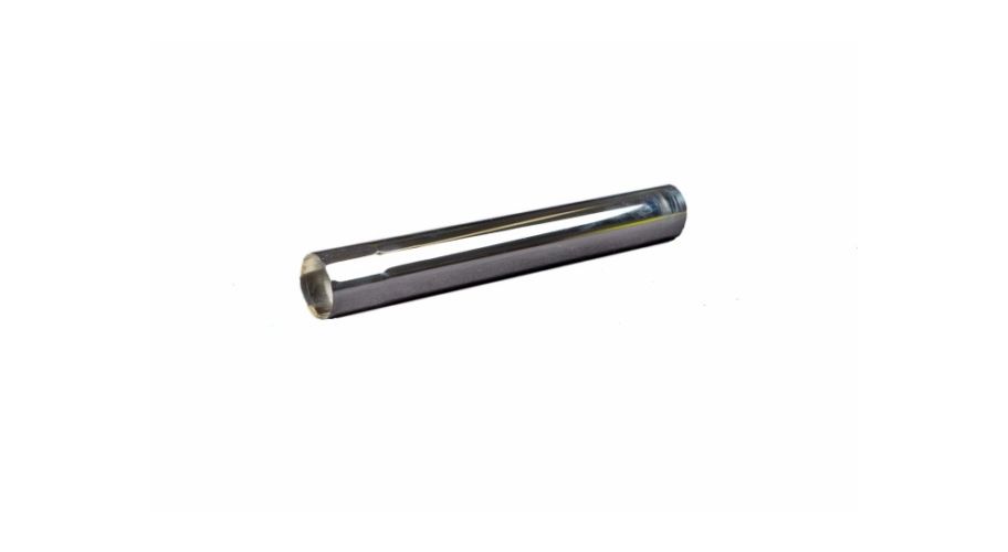 Zuigbuis 32mm kort chroom