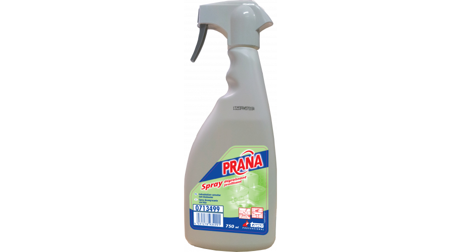 Tana Prana Spray 8x750 ml. Ontvettende spray met bleekwater
