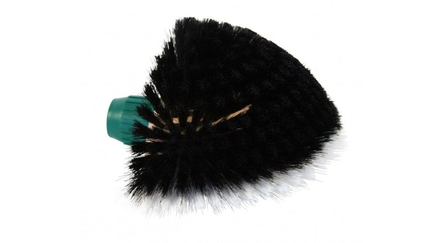 Ragebol hout kunstv. zacht zwart st.h.