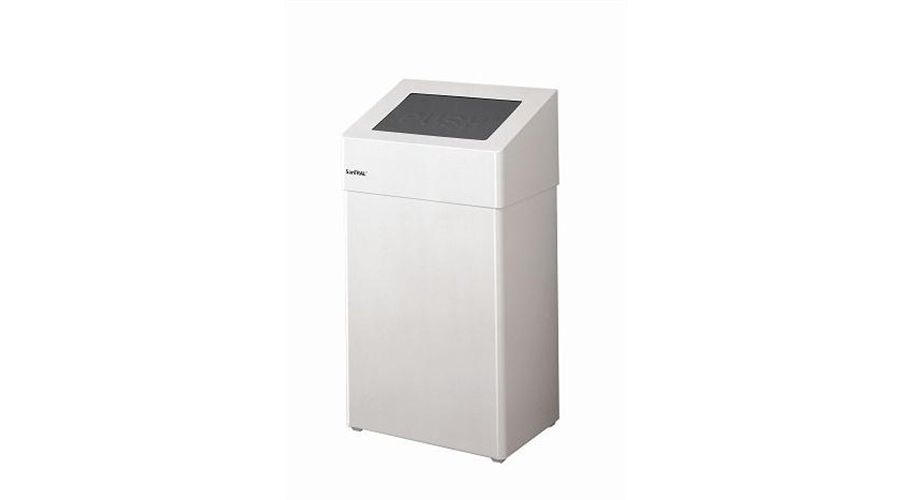 Santral afvalbak wit 50 liter ABU 50 EP