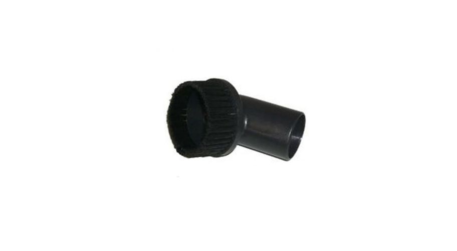 Plumeau zuigmondje rond 32mm UNI zwarte harde beharing
